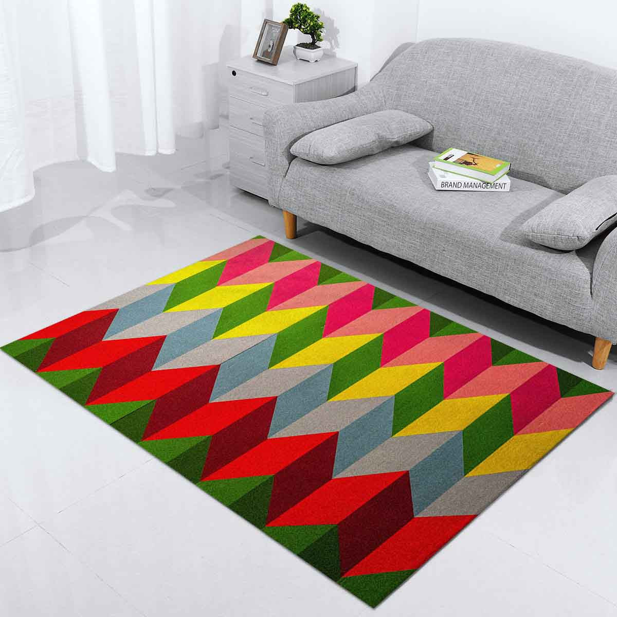 Alfombra Abstract Colorful Arrow