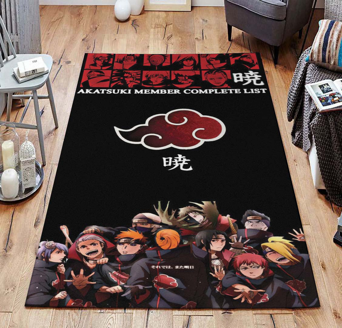 Alfombra Akatsuki Naruto 3
